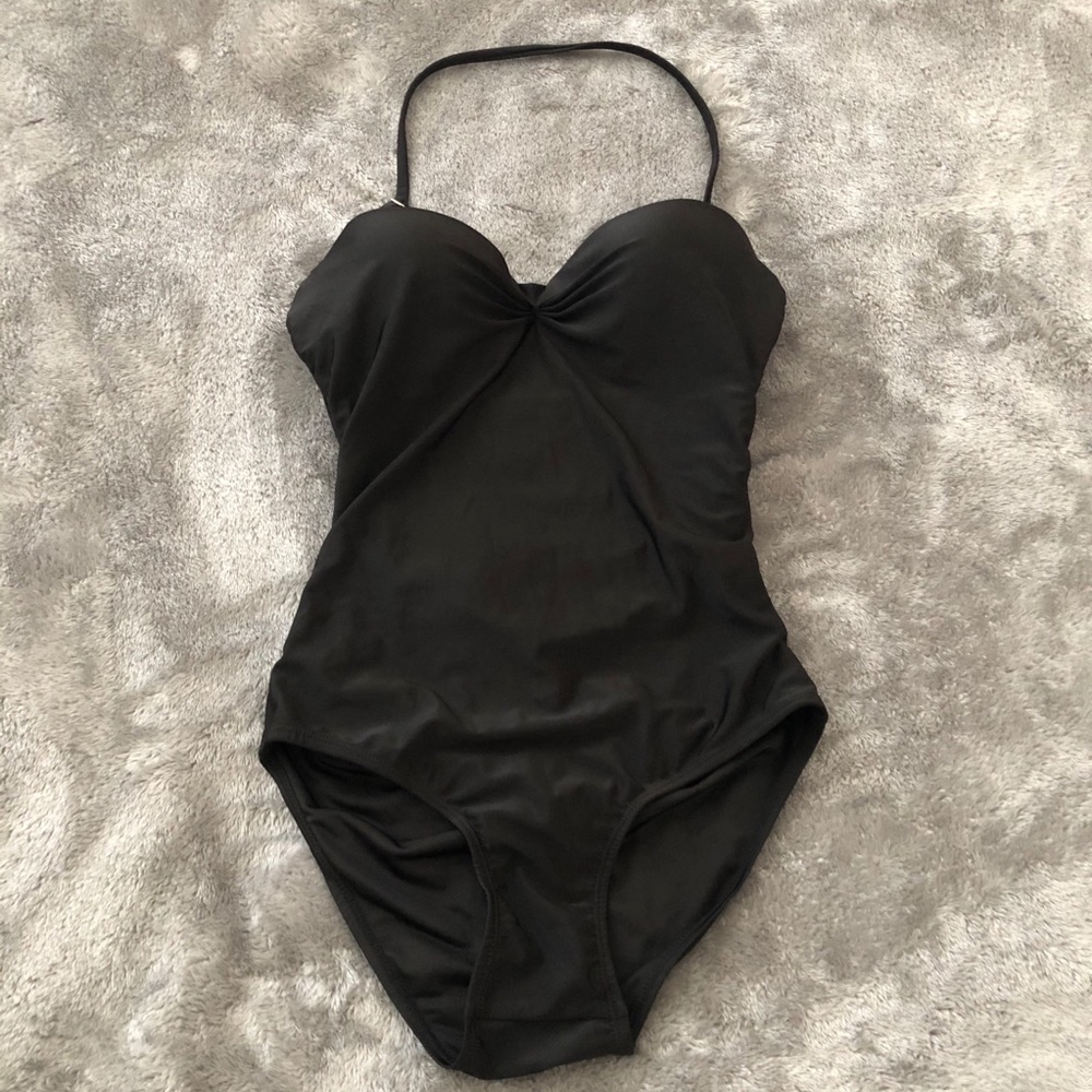 Halter One Piece Bathing Suit with Beautiful Back